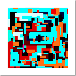 Pop Art Glitches Posters and Art